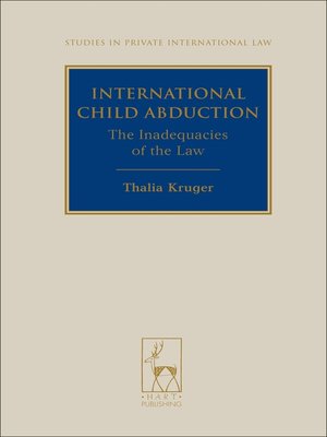 cover image of International Child Abduction